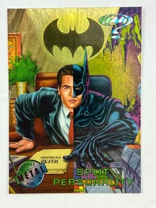 1995 Batman Forever Metal "Split Personality" #51 - Free Shipping GA - Picture 1 of 2