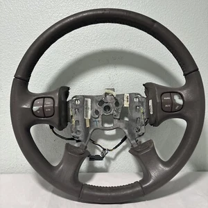 2002-2007 buick rendezvous steering wheel tan oem Gray  leather wrap - Bild 1 von 9