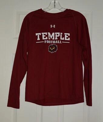 Temple Football Boys Underarmour Long Sleeve T-Shirt - YXL - Image 1 of 3
