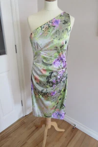 London Times women's floral green off the shoulder dress size 8 NEW - Picture 1 of 10
