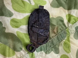 Winter Trigger Battle Of The Bulge German Mauser K98 Kar Original Dug Artifact - Foto 1 di 7