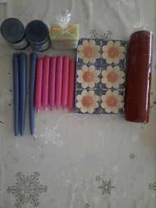 Konvolut Kerzen, verschiedene, 19teilig,neu! - Bild 1 von 1