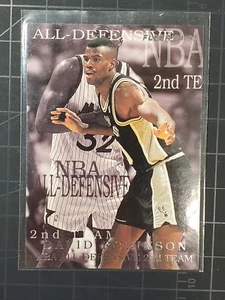 1994-95 Fleer #8 David Robinson All-Defensive Team - Bild 1 von 2
