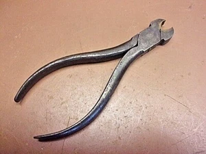 Vtg Unique Copper/Brass Lined PLIERS 4 3/8" Long Non-Conductive Crimping Pliers - Picture 1 of 7