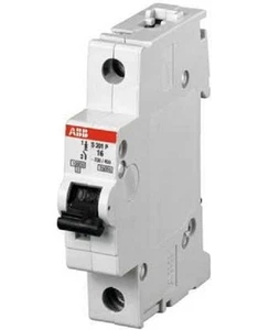 ABB MINIATURE CIRCUIT BREAKER 10KA AC/DC, Trip Curve C, 1Pole - 32A, 40A Or 63A - Picture 1 of 4
