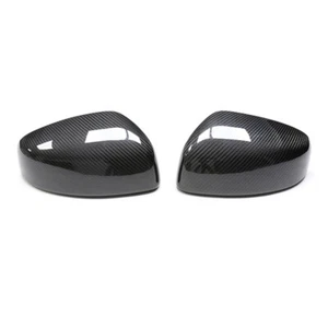 DRY Carbon Fiber Stick-on Side Mirror Caps Cover for Nissan 370Z Z34  2009-2021 - Picture 1 of 9