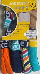 4 Pack Joe Boxer Sz S Small 28-30 Boxer Briefs Cotton Stretch Many Patterns $38 - Picture 1 of 36