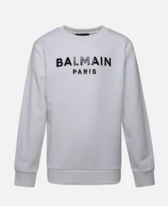 Balmain Kid's Sweater White [BS4P80-Z0001-100NE] - Picture 1 of 2