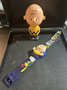 Peanuts Collection Watch And Talking Charlie Brown Character- F38 - Picture 1 of 6