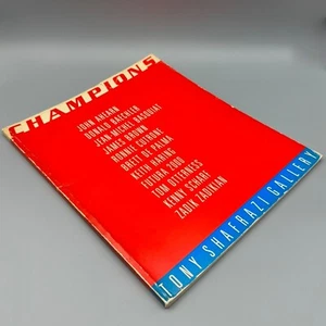 Champions: Tony Shafrazi Gallery 1983 Rare 1st Edition Monograph - Imagen 1 de 3