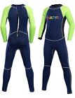 Natyfly Kid's Wetsuit Lime and Navy- M