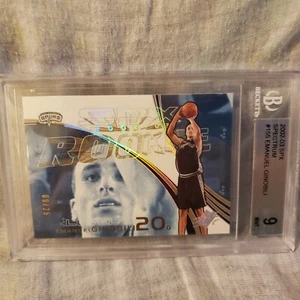 2002-03 SPX Spectrum Gold RC Manu Ginobili /25 BGS 9 Mint Rookie - Bild 1 von 4