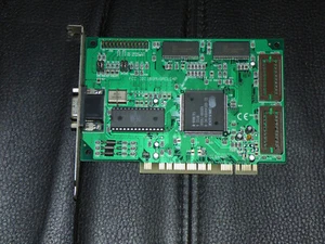 Cirrus Logic CL-GD5446BV-HC-A PCI GRAPHICS CARD TESTED - Picture 1 of 4