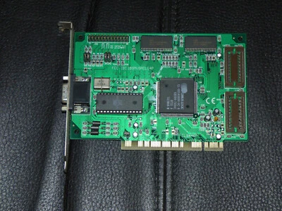Cirrus Logic CL-GD5446BV-HC-A PCI GRAPHICS CARD TESTED - Image 1 of 4