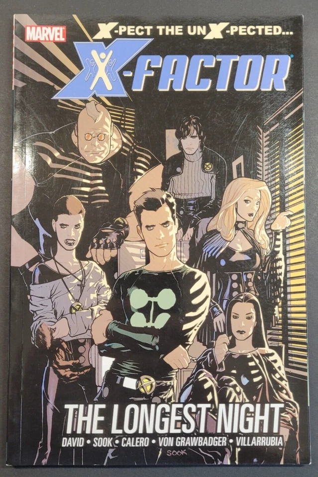 Marvel - X-Factor Vol 1 - The Longest Night - 2007 TPB - FN - Graphic Novel, B&B - Image 1 of 4