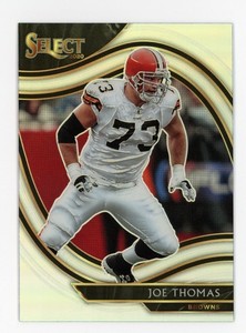 2021 Panini Select JOE THOMAS Rare FIELD LEVEL SILVER PRIZM Cleveland Browns 337