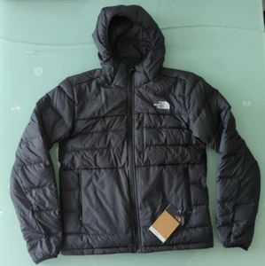 Chaqueta con Capucha The North Face Para Hombres Aconcagua 2 Negra Aislada Puffer Talla S Nueva con Etiquetas - Imagen 1 de 10