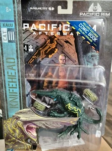 Juego de figuras Pacific Rim Knifehead (Kaiju) escala 4" con cómic - Imagen 1 de 6