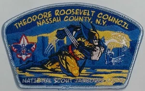 MARVEL 2005 SCOUT JAMBOREE THEODORE ROOSEVELT COUNCIL OA 412 WOLVERINE JSP PATCH - Picture 1 of 2