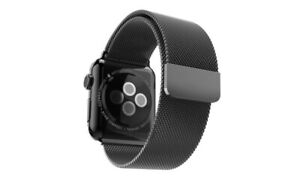 Apple Milanese Loop Watch Band - 42mm, Space Black