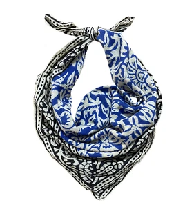100% Organic Cotton Bandana Paisley Design Scarf High-Quality Winter Scarf Desig - Picture 1 of 5