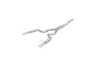 MBRP S7275AL Kit de escape de salida trasera doble de 3" para Ford Mustang 15-23 2,3 L EcoBoost - Imagen 1 de 3