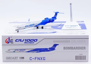 1:200 JC Wings Bombardier [House Color] CRJ-1000ER C-FNXG Diecast Aircraft Model - Picture 1 of 14