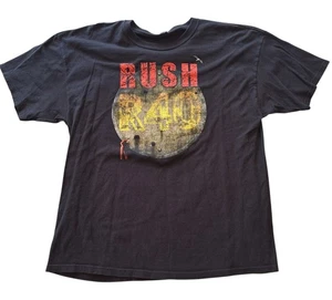 Camisa RUSH Para Hombre Grande 2015 R40 Gira de Conciertos Música Camiseta M&O Pesada 100% Algodón - Imagen 1 de 6
