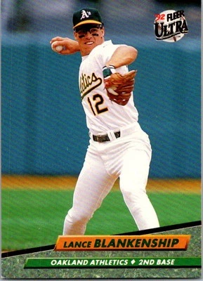 1992 Ultra #418 Lance Blankenship - Image 1 of 2