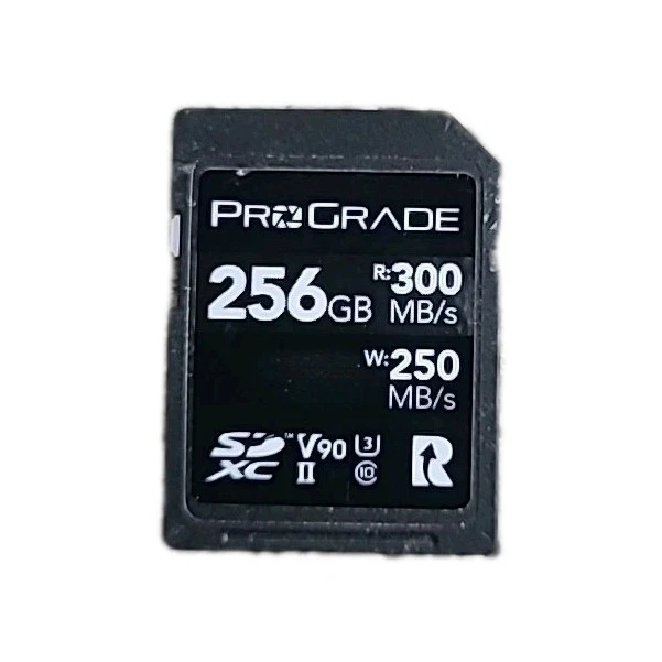 ProGrade Digital SDXC 256GB UHS-II V90 300R Iridium Memory Card Professional - Image 1 of 1