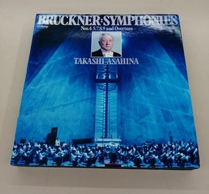 Victor SJX-1151 Bruckner Symphonies Nos. 4-9 & Overture 9LP Set Asahina Conduct - Picture 1 of 6