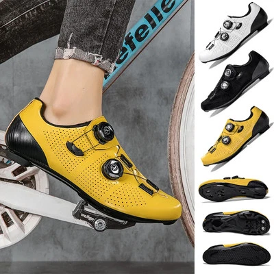 Men's Spd Road Riding Shoes MTB Mountain Anti-skid Riding Boots Bicycle Footwear - Image 1 of 4