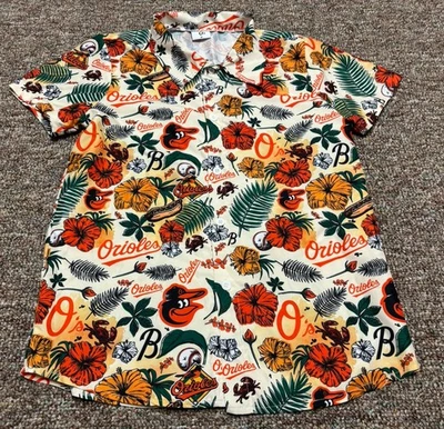 Baltimore Orioles SGA Hawaiian Shirt 7/8/2025 Brand New Mens M - Image 1 of 4