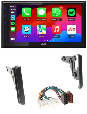 JVC Bluetooth USB MP3 2DIN DAB Autoradio für Toyota Highlander MR2 Sequoia Yaris - Bild 1 von 4