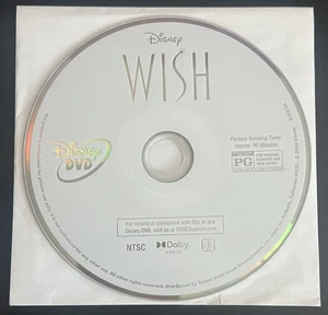 NEW WISH DVD (2024) - DVD nur Disc im weißen Papierumschlag / ohne Hülle - Bild 1 von 1