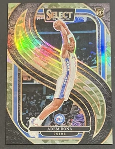 2024-25 Panini Select Adem Bona /125 Premiere Level Camo Rookie RC - Picture 1 of 2