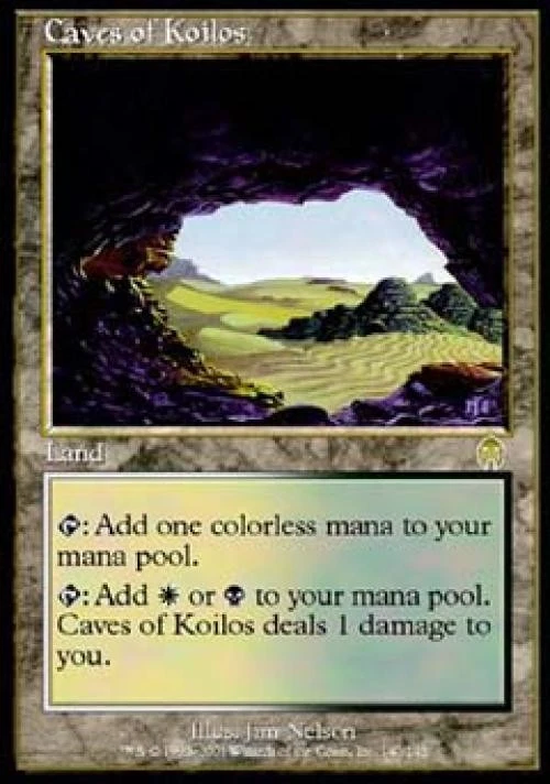 MTG English Caves of Koilos Medium Play Foil Apocalypse - Image 1 of 1