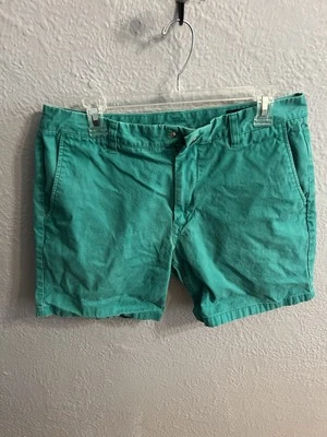Bonobos Shorts Mens Size 34 Washed Chino 7 Inch Inseam Cotton Green - Image 1 of 4