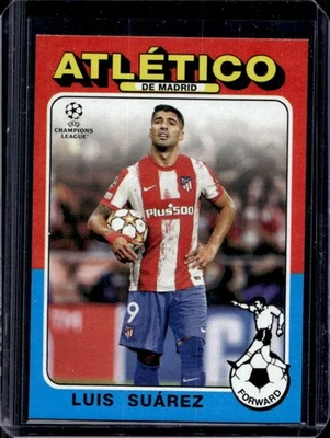 2021 Topps UEFA Luis Suarez 1975 76 Retro #75-15 Atletico - Image 1 of 2