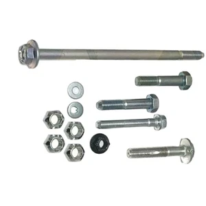 FÜR NISSAN X TRAIL T30 HINTERRADAUFHÄNGUNG UNTEN OBERE QUERLENKERSTANGEN ARME SCHRAUBEN MUTTER - Bild 1 von 1