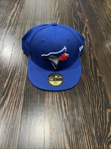 New Era 59FIFTY Toronto Blue Jays 7 3/4 Fitted Mütze Blau NEU  - Bild 1 von 6