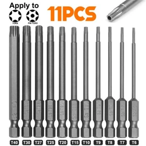 2022 Brand New Screwdriver Bit Torx Type Extra Long Head 75MM Magnetic - Picture 1 of 12