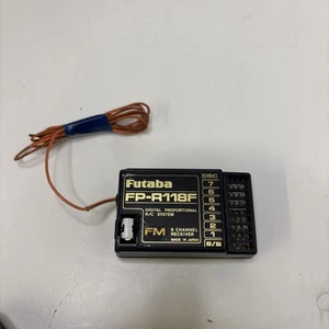 FUTABA FP-R118F 7 / 8 CHANNEL WITH DSC RC RECEIVER 35 MHZ FM PPM BLACK - Picture 1 of 3