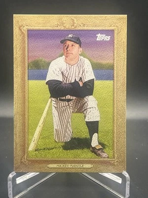 2010 Topps - Turkey Red #TR28 Mickey Mantle New York Yankees - Image 1 of 2
