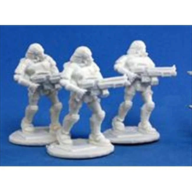 Reaper Miniatures 80015 Bones - Chrono Nova Corp Rifleman 3 miniatura Foto 1 de 1