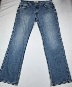 Aeropostale Essex Men’s 36/34 Straight Leg Denim Blue Jeans Medium Wash - Picture 1 of 10