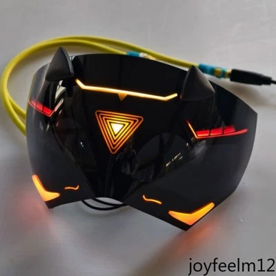 Máscara de personaje de juego Zenless Zone Zero Trigger acrílico PLA 18 '×10' accesorios para disfraces Foto 1 de 4