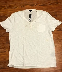Sons of Intrigue Men Shirt 2XL White Short Sleeves - Picture 1 of 7