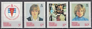 BRITISH ANTARCTIC TERRITORY:1982 SC#92-95 MNH  Princess Diana Issue AP1594 - Picture 1 of 2