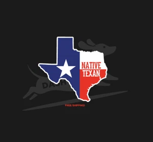 Calcomanía de vinilo Naitve Texan bandera del estado de Texas pegatina parachoques camión coche ventana computadora portátil - Imagen 1 de 2